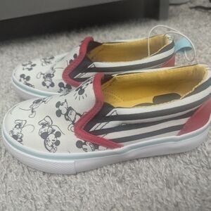 Disney Kids Mickey Mouse Slip-On Sneakers
